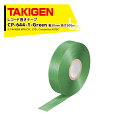 TAKIGEN (48本セット) タキゲン レコード巻きテープ 幅30mm 長さ500m CP-644-1-Green 25064 法人様限定