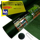 DuPont｜＜150mmコ型ピン＋ワッシャー各50個セット品＞防草シート ザバーン240G 1mx30m グリーン XA-240G1.0｜法人様限定