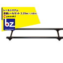 矢崎化工 レールシステム 直線レールセット 2.25m(1.25間分) 法人様限定