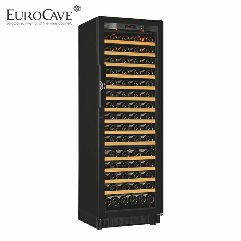 EUROCAVE｜ユーロカーブ コンパクト59 Compact59 V259MA フルガラスドア 収納本数110本 サイズW594 × D565 × H1780 3