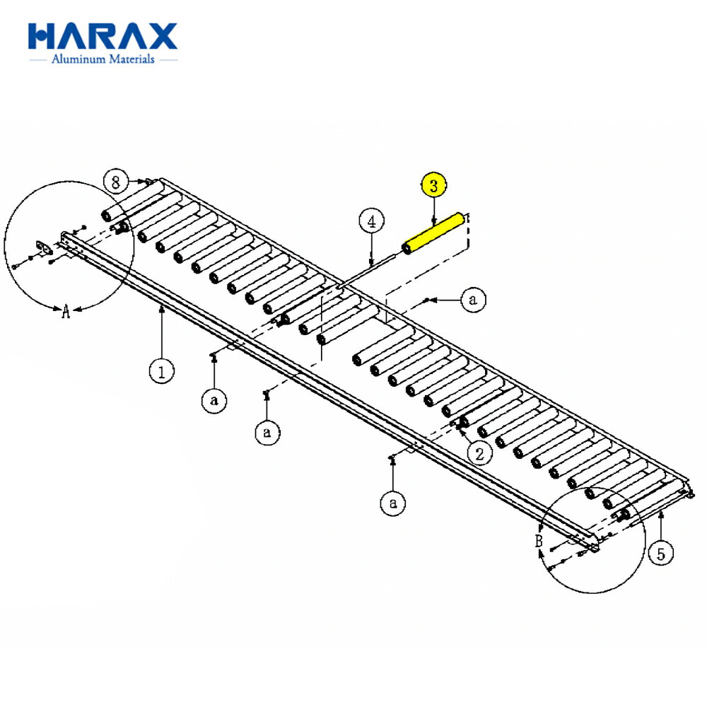 �ϥ�å�����HARAX ��������ʡ䥢��٥��� ����ߥ����顼ñ�� 300mm ARC-30XXXX��