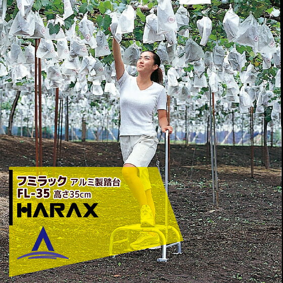 Rakuten - 最大100%ポイントバック 確率2分の1！条件達成でチャンス最大5倍！要エントリー！ハラックス｜HARAX ＜2台set品＞フミラック FL-35 アルミ製 踏台