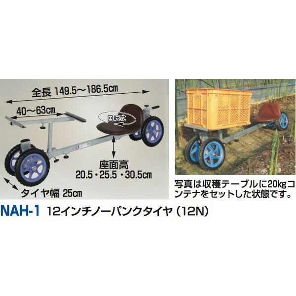 最大100%ポイントバック 確率2分の1！条件達成でチャンス最大5倍！要エントリー！ハラックス HARAX パラエモン 農業 NAH-1 乗用作業車 (作物の収穫・管理に) 最大使用荷重100kg