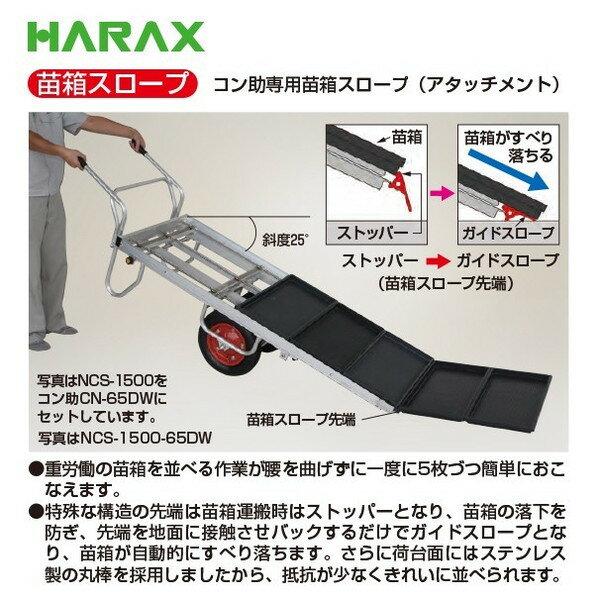 【スーパーSALE数量限定価格！】ハラックス｜HARAX ＜4台set品＞苗箱スロープ NCS-...