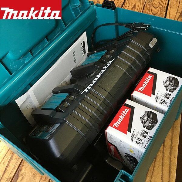 �ޥ��� �ѥ���������å�1 A-61226 ������+��®���Ŵ�DC18RD+18V/6.0Ah�Хåƥ�BL1860Bx2��