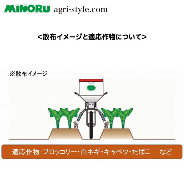 最大100%ポイントバック 確率2分の1！条件達成でチャンス最大5倍！要エントリー！みのる産業 追肥機 AN-21B 株元への追肥に最適 3