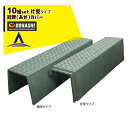 オオハシ|<10組セット>再生プラスチック製 畦畔(あぜ)カバー 片受タイプ 1200x250x300x8mm