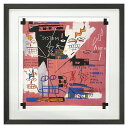 Jean-Michel Basquiat ジャンーミシェル・バスキア アートフレーム Six Fifty, 1982【bicosya/美工社】