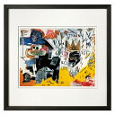 Jean-Michel Basquiat ジャンーミシェル・バスキア アートフレーム Untitled (Tyrany) 1982【bicosya/美工社】