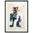Jean-Michel Basquiat ジャンーミシェル・バスキア アートフレーム Irony of Negro Policeman, 【bicosya/美工...