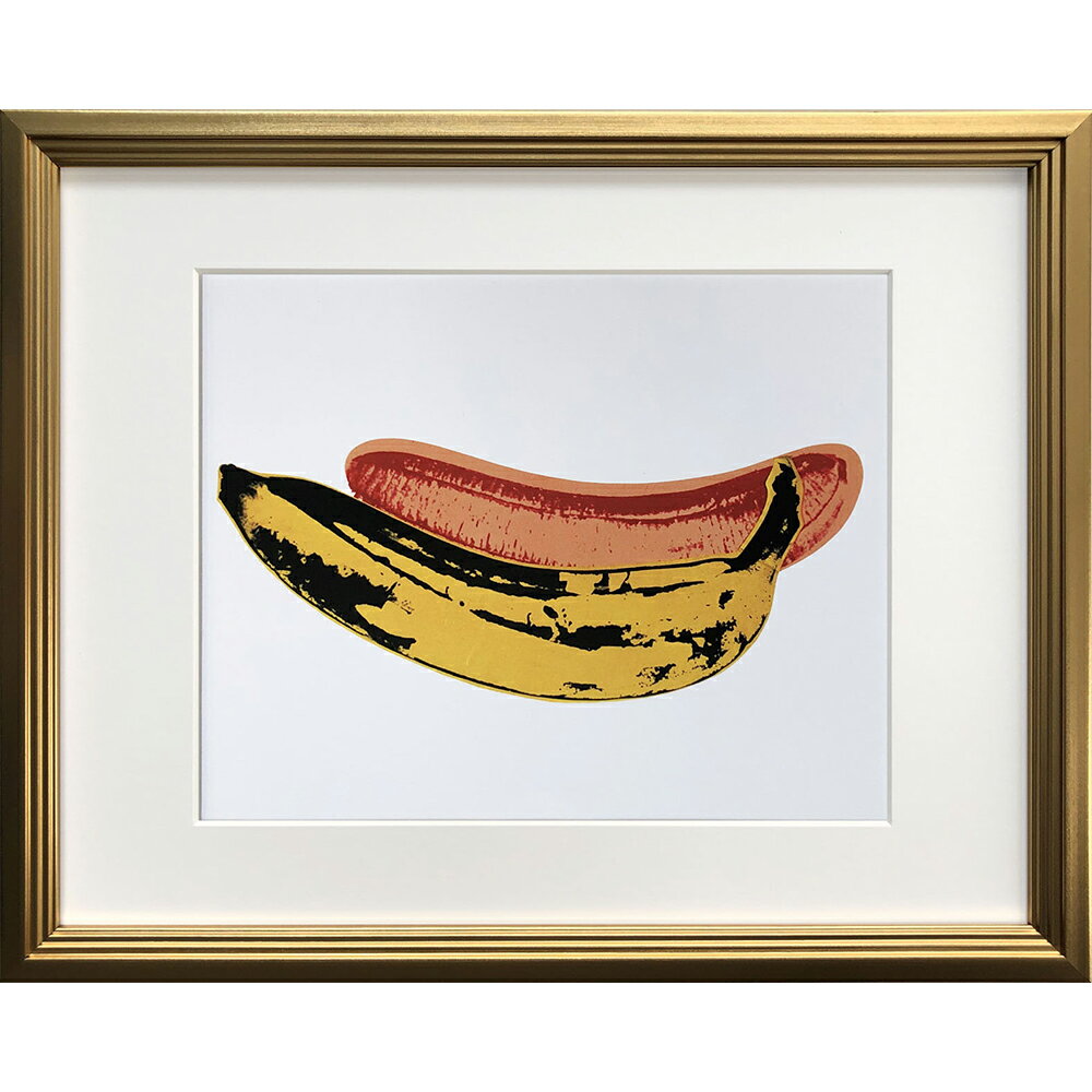 Andy Warhol｜アンディ・ウォーホール アートフレーム Banana, 1966 【bicosya/美工社】 IAW-62096