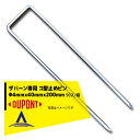 【5/1限定 最大ポイント6倍 エントリー必須】DuPont ザバーン防草シート専用 コ型止めピンP-200 φ4mmx40mmx200mm 50入/袋