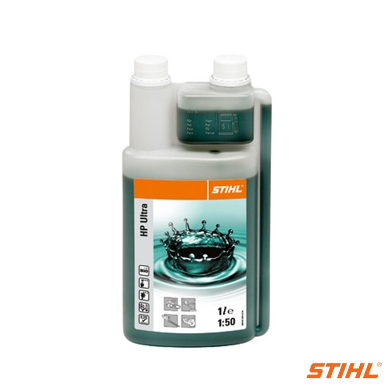 STIHL｜スチール HP ウルトラ 1 L 2サイクル＆4-MIX エンジン用オイル 50:1 1 L (50 L 用) 調合用容器付き 2