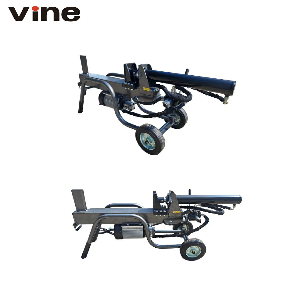 和光商事 Vine AC100V 家庭用電源 電動薪割機 薪割り 破砕力9t 修理が簡単の複動式...