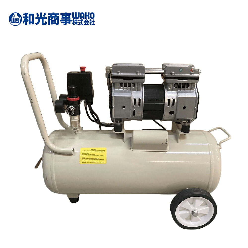 AZTEC 楽天市場店のWAKO 和光商事 電動コンプレッサー 静音＆オイルレス30L OSE-30｜アングル2