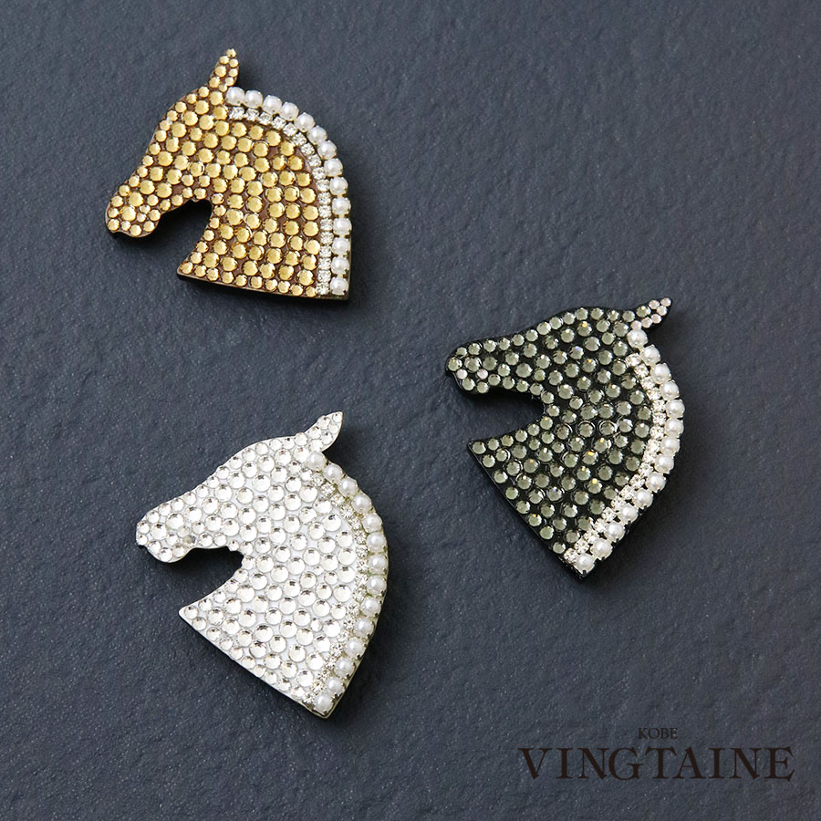 楽天市場】ホース ブローチの通販