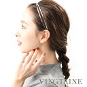 カチューシャ メタル クロス シンプル ヘアアクセサリー 痛くない 上品 プレゼント 人気 ギフト HK-307