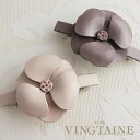 バレッタ カメリア エナメル調 フラワー ヘアアクセサリー 立体 エレガント 花 デート ヘアアクセ レディース 大人っぽい シンプル かわいい おしゃれ プレ...