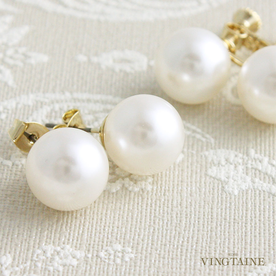 楽天スーパーSALE★ネコポス送料無料★ピアス イヤリング スワロフスキーパール 12mm チタンポ ...