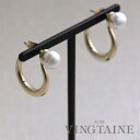 ◆SALE◆ピアス パール デザイン ハーフフープ アクセサリー 上品 大人カジュアル シンプル ギフト プレゼント 女性 P5140