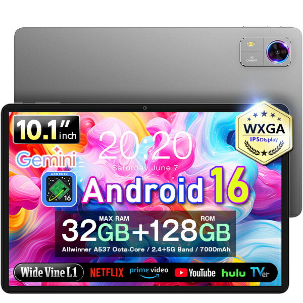 NEW★大画面10インチ Android16 タブレットPC 大容量 32GB / 128GBROM 10インチ 大容量SD1TB対応 7000mAh オクタコア 8コア Android16 本体 タブレット 小学生 プレゼント android 本体 teclast