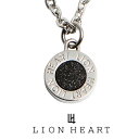 ライオンハート ネックレス メンズ LION HEART ビジネス 04N126SM ペンダント ステンレス アクセサリー ジュエリー シンプル ブランド 贈り物 お祝い 記念 ギフト