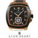【20%OFF】 LIONHEART ライオンハート WATCH 腕時計 メンズ LHW102PBK クリスマス Xmas プレゼント ギフト