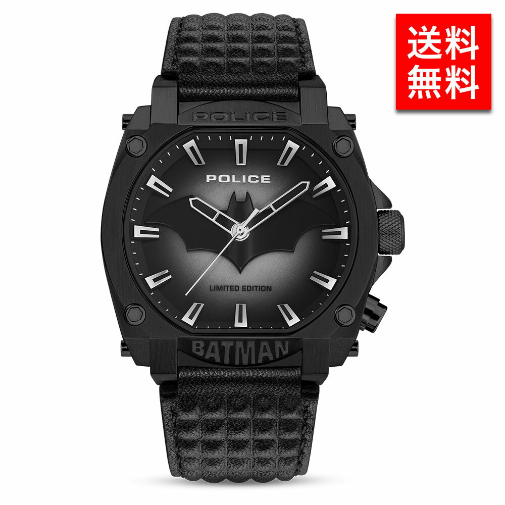 ポリス 腕時計（メンズ） POLICE ポリス BATMAN フォエバーバットマン メンズ腕時計 PEWGD0022601 メンズ 男性 彼氏 カップル プレゼント 誕生日 記念日 ブランド 父の日
