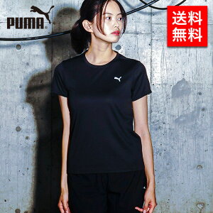 PUMA プーマ ランニング SS Tシャツ W 半袖 レディース 吸水 速乾性 軽量 スポーツウェア トレーニング ブラック 520627