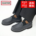 HUNTER ハンター レディース ローファー 防水 REF STITCH PENNY LOAFER WFF1089RMA ヒールグリップ付き