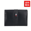 トミーヒルフィガー 名刺入れ（メンズ） TOMMY HILFIGER トミーヒルフィガー メンズ 名刺入れ 31TL200034 カードケース