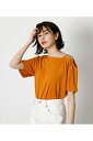 SHOULDER LACE UP TOPS/ショルダーレースアップトップス / AZUL BY MOUSSY/アズール バイ マウジー/レディース/トップス カットソー【MARKDOWN】