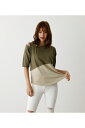 ASYMMETRY FAKE LAYERED TOPS II/アシンメトリーフェイクレイヤードトップスII / AZUL BY MOUSSY/アズール バイ マウジー/レディース/トップス カットソー【MARKDOWN】