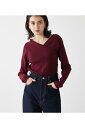 ASYMMETRY CROSS L/S TOPS/アシンメトリークロスロングスリーブトップス / AZUL BY MOUSSY/アズール バイ マウジー/レディース/トップス ニット【MARKDOWN】