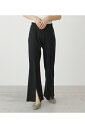 【10月19日まで期間限定価格】CENTER SEAM SLIT PANTS/センターシームスリットパンツ / AZUL BY MOUSSY/アズール バイ マウジー/レディース/ボトムス パンツ【MARKDOWN】