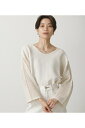 2WAY CROCHET SLEEVE KNIT TOPS/2WAYクロシェスリーブニットトップス / AZUL BY MOUSSY/アズール バイ マウジー/レディース/トップス ニット【MARKDOWN】