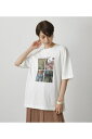 COLLAGE PHOTO TEE/コラージュフォトTシャツ / AZUL BY MOUSSY/アズール バイ マウジー/レディース/トップス カットソー【MARKDOWN】