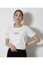 AZUL LOGO C/N TEE/AZULロゴクルーネックTシャツ / AZUL BY MOUSSY/アズール バイ マウジー/レディース/トップス カットソー【MARKDOWN】