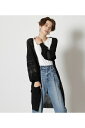 【8月4日まで期間限定価格】SHADOW BORDER KNIT CARDIGAN/シャドウボーダーニットカーディガン / AZUL BY MOUSSY/アズール バイ マウジー/レディース/トップス カーディガン【MARKDOWN】