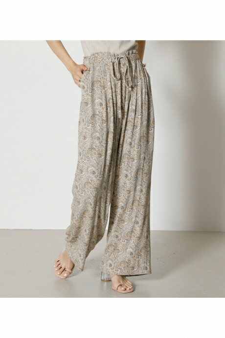 【5月18日(土)23:59まで期間限定価格】PAISLEY PANTS/ペイズリーパンツ / AZUL BY MOUSSY/アズール バイ マウジー/レディース/ボトムス スカート【MARKDOWN】