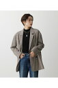 CHECK DOUBLE BREASTED JACKET/チェックダブルブレステッドジャケット / AZUL BY MOUSSY/アズール バイ マウジー/レディース/アウター ジャケット