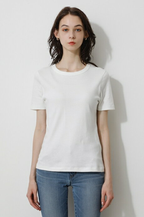 BASIC CREW NECK TEE/ベーシッククルーネックTシャツ / AZUL BY MOUSSY/アズール バイ マウジー/レディース/トップス カットソー【MARKDOWN】