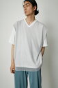 MESH LAYERED TEE/メッシュレイヤードTシャツ / AZUL BY MOUSSY/アズール バイ マウジー/メンズ/トップス カットソー