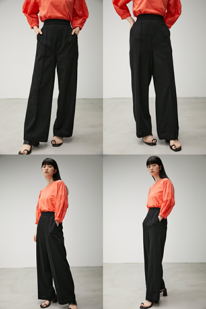 LINEN TOUCH COLOR PANTS/リネンタッチカラーパンツ / AZUL BY MOUSSY/アズール バイ マウジー/レディース/ボトムス パンツ【MARKDOWN】