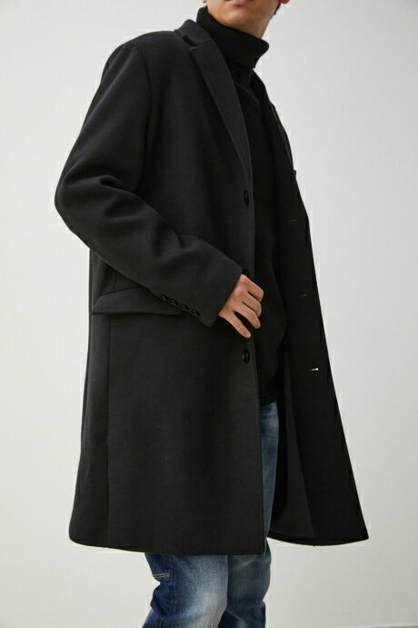 WASHABLE CHESTER COAT/ウォッシャブルチェスターコート / AZUL BY MOUSSY/アズール バイ マウジー/メンズ/アウター コート【MARKDOWN】