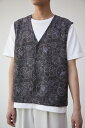 PAISLEY PATTERN VEST/ペイズリーパターンベスト / AZUL BY MOUSSY/アズール バイ マウジー/メンズ/アウター ベスト【MARKDOWN】