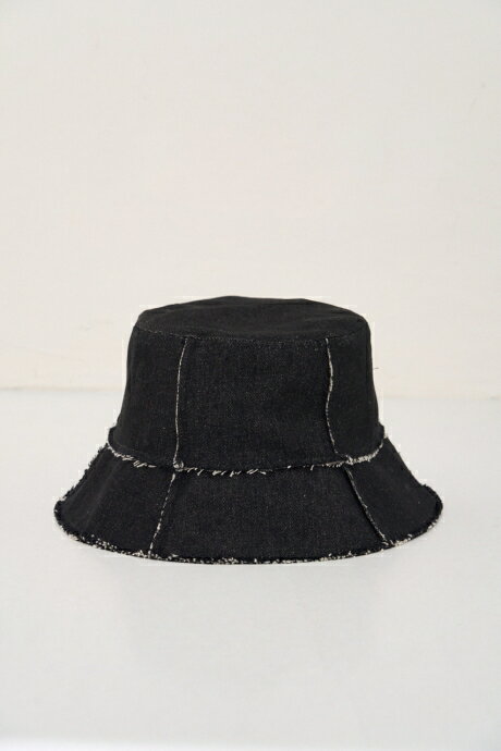 アズールバイマウジー 帽子 レディース CUT OFF DENIM BUCKET HAT/カットオフデニムバケットハット / AZUL BY MOUSSY/アズール バイ マウジー/レディース/ファッション小物 帽子