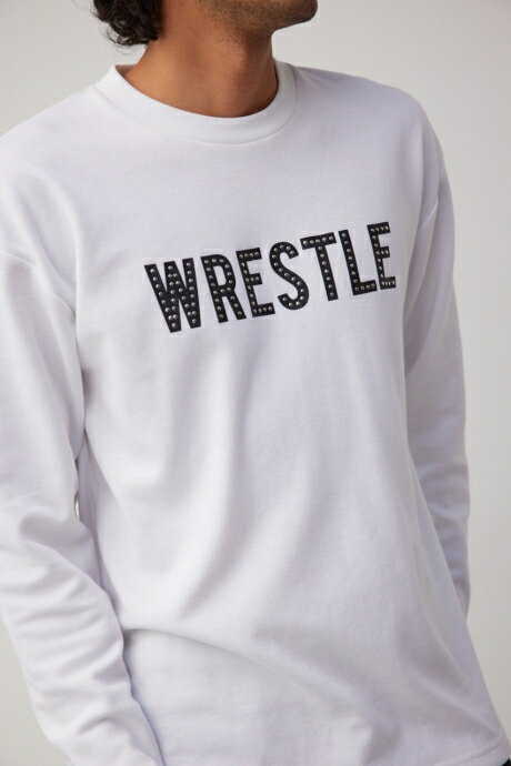 WRESTLEホットフィットロングTシャツ / AZUL BY MOUSSY/アズール バイ マウジー/メンズ/トップス カットソー