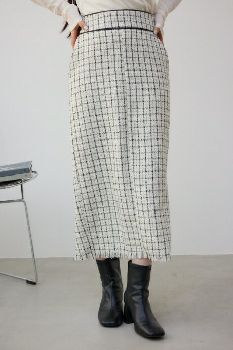 ツイードタイトスカート / AZUL BY MOUSSY/アズール バイ マウジー/レディース/ボトムス スカート【MARKDOWN】