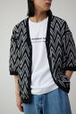 ジグザクパターン半袖カーディガン / AZUL BY MOUSSY/アズール バイ マウジー/メンズ/トップス カーディガン【MARKDOWN】